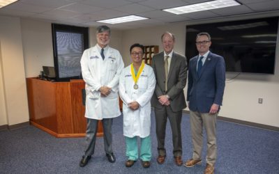 Formal Investiture Ceremony Held for David Kim, DMD, MD, FACS as Holder of the Jack W. Gamble, DDS Endowed Chair in Oral and Maxillofacial Surgery
