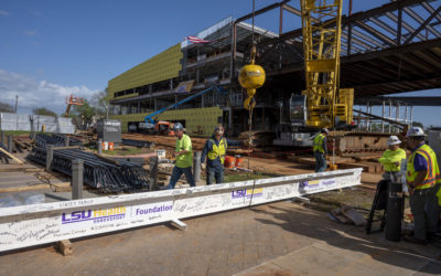 LSU Health Shreveport Celebrates Milestone in Construction at the Center for Medical Education