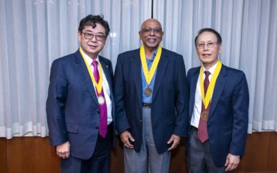 Formal Investiture Ceremony for Drs. Zhai and Gu Held at William R. Mathews Pathology Lecture
